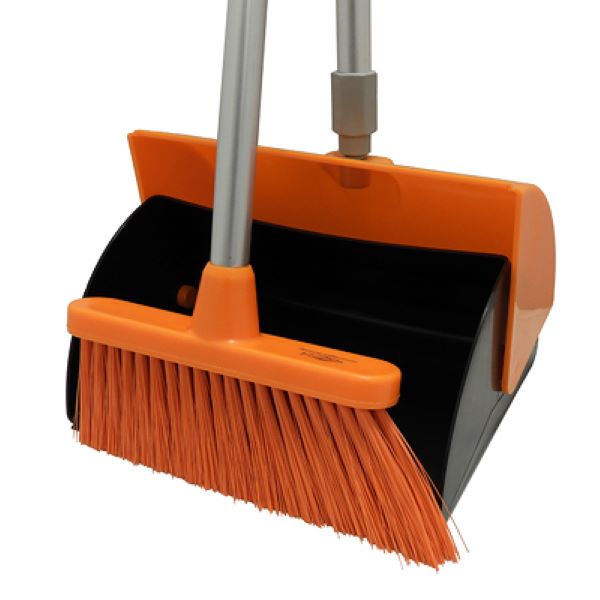 lobby dustpan and broom